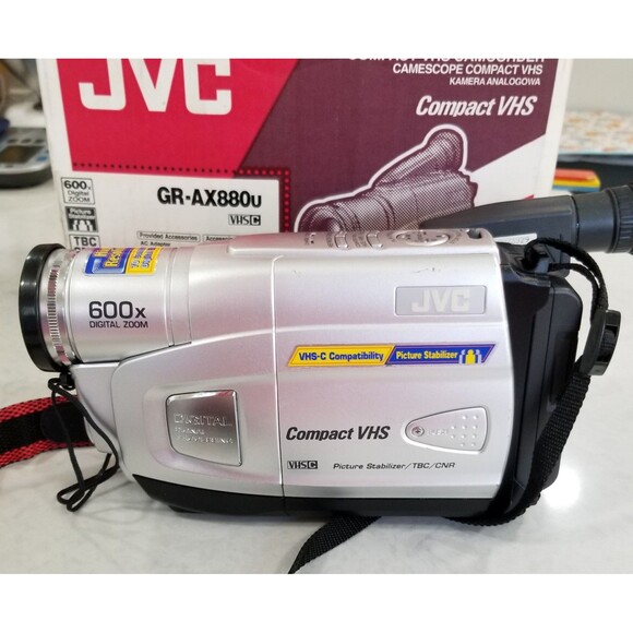 JVC GR-AX880u Camcorder tested working with box & new tape tested working - Picture 3 of 12